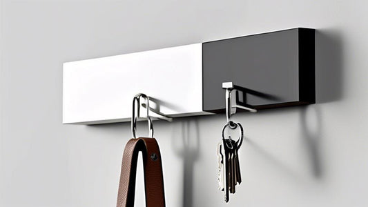 Modern Key Holder & Wall Organizer – Minimalist Key Rack