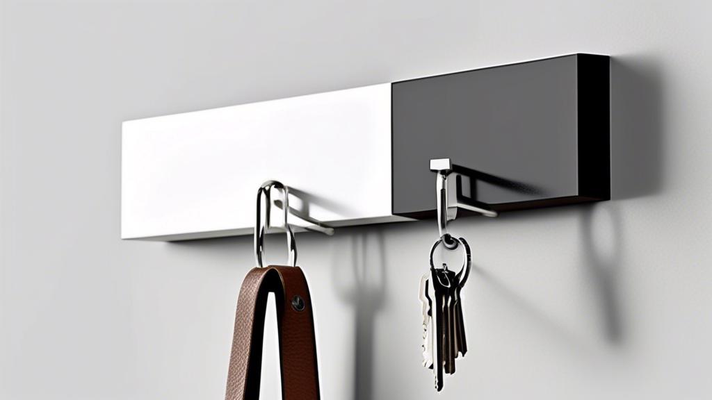 Modern Key Holder & Wall Organizer – Minimalist Key Rack