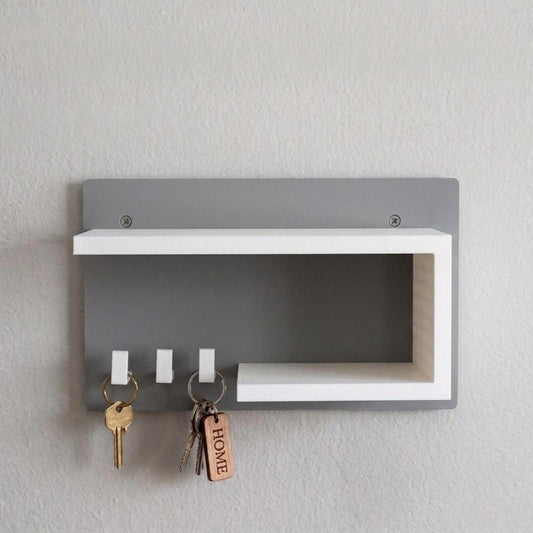 Modern Key Holder & Wall Organizer – Minimalist Key Rack